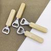 Cross-Border Wooden Handle Stainless Steel Multi-Functional Beer Bottle Opener