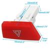 Warning Hazard Light Emergency Button Switch 6490.NG for Citroen C1 Peugeot 107 Toyota Aygo Warning Emergency Lamp Switch