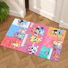 Bluey Customized Name Carpet Perfect for Game Room Dining Room Dormitory Kitchen Anti-slip Rug Decorate Offices Birthday/Christmas Gift