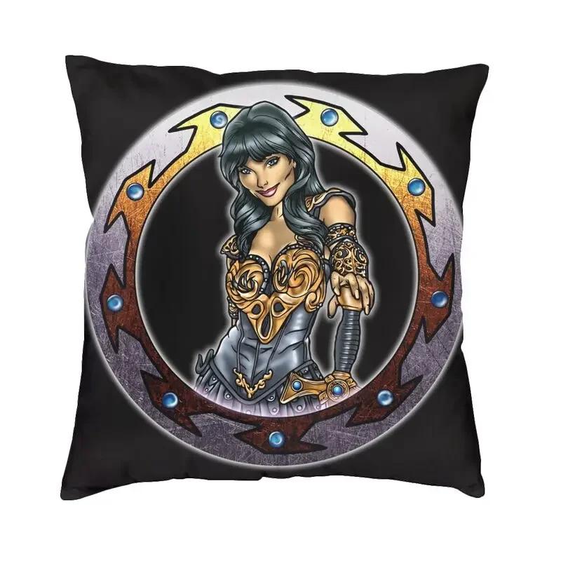 Luxury Xena Warrior Princess Cushion Cover Polyester Adventure Fantasy TV Pillow Case Living Room Decoration Pillowcase