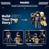 Non-Toxic 604Pcs Army T-54S Medium Tank Model Bricks Ww2 Tank Weapon Building Blocks Set With Figure Educational Diy Toys For Children