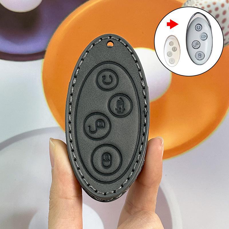BYD Yuan Plus Key Cover for Song, Han, Qin, Tang, Destroyer 05 - Premium Car Key Bag