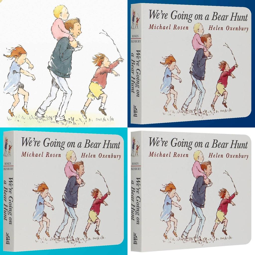 We Re Going On A Bear Hunt Interactive Childrens Book For Early Learning And Reading Practice