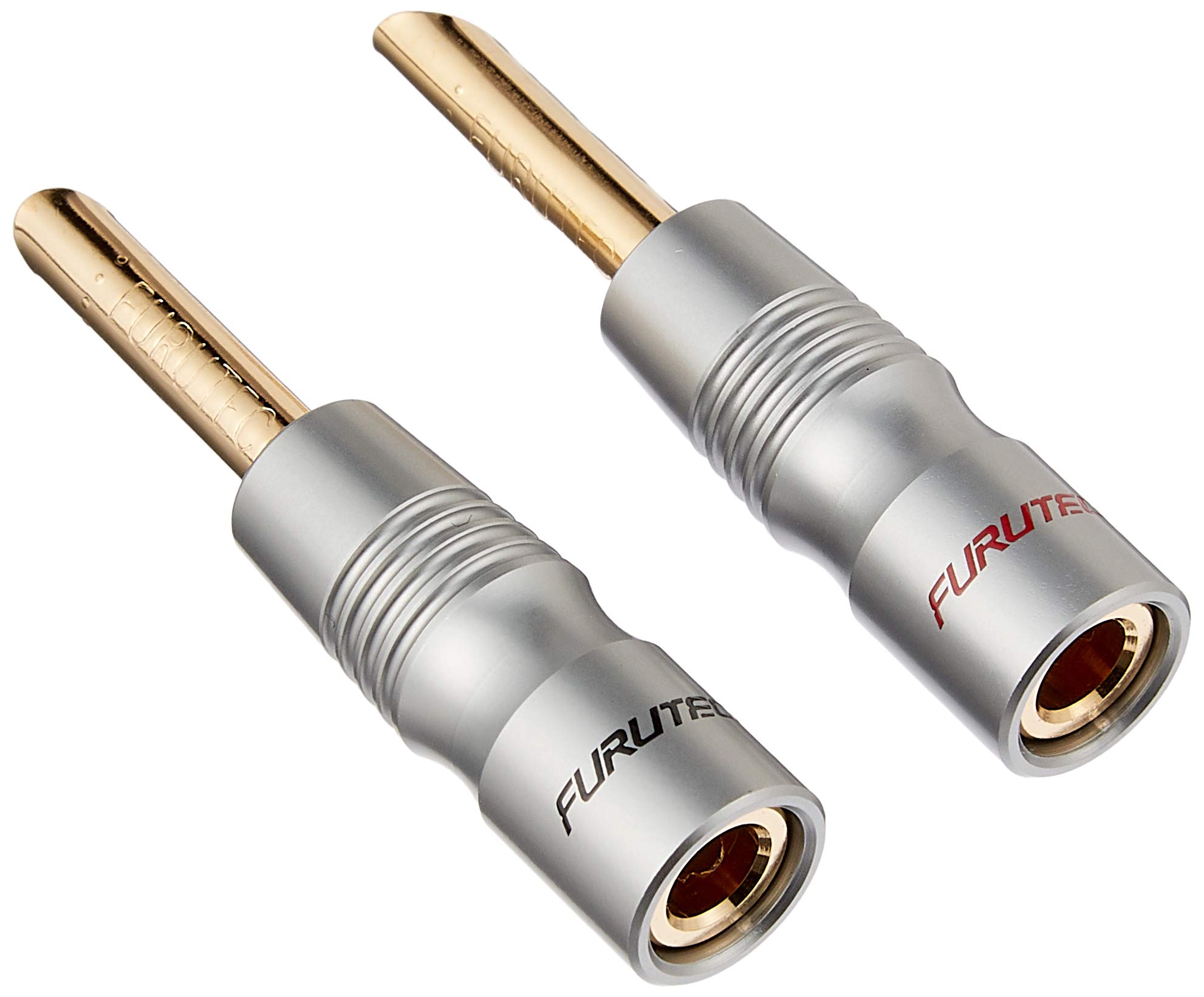 

FURUTECH ADL Audio-Grade Banana Plugs, 24k Gold Plated, Set of 4, FP200B-G
