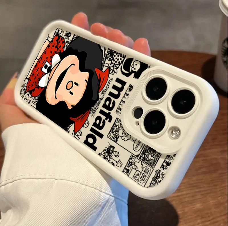 Phone Case For Huawei Honor 600 400 Lite Pro 90 200 Lite X9D X8C X8D X8A X6A X6B X7A X7B X7D PRO 5G Cartoon Mafalda Cover