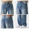Mark Fairwhale Men's Distressed Loose Straight Jeans