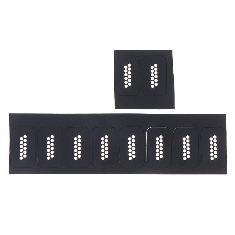 

10 Pcs Flexible Speaker Cable Label For Xpr7350, Xpr7550, Dgp8550, Dp4800, Etc. Walkie-Talkie Side Cable Connector Sticker чорний