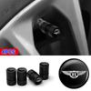4Pcs For Bentley Flying Spur Continental GT Bentayga Mulsanne Aluminum Alloy Car Wheel Tire Valve Caps Dustproof Cover Accessory