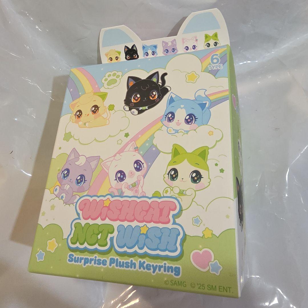 [Б/У] NCT WISH WISHCAT Корейский Сюрприз Брелок Плюшевая Игрушка