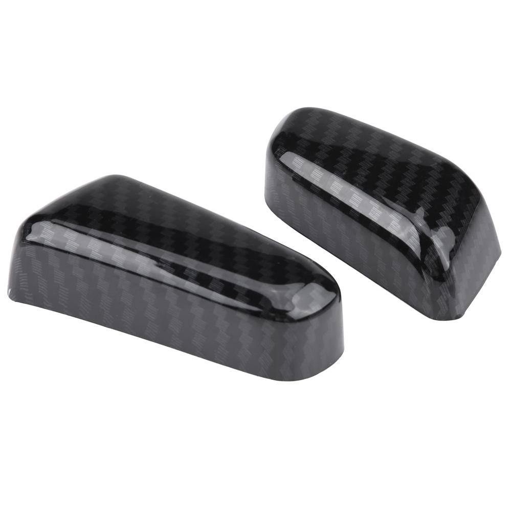 Interior Seat Adjustment Button Cover Trims for Hyundai Encino Kauai Kona1720 SUV(Carbon Fiber