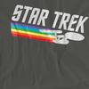 STAR TREK Unisex Erwachsenen Regenbogen Trail T-Shirt
