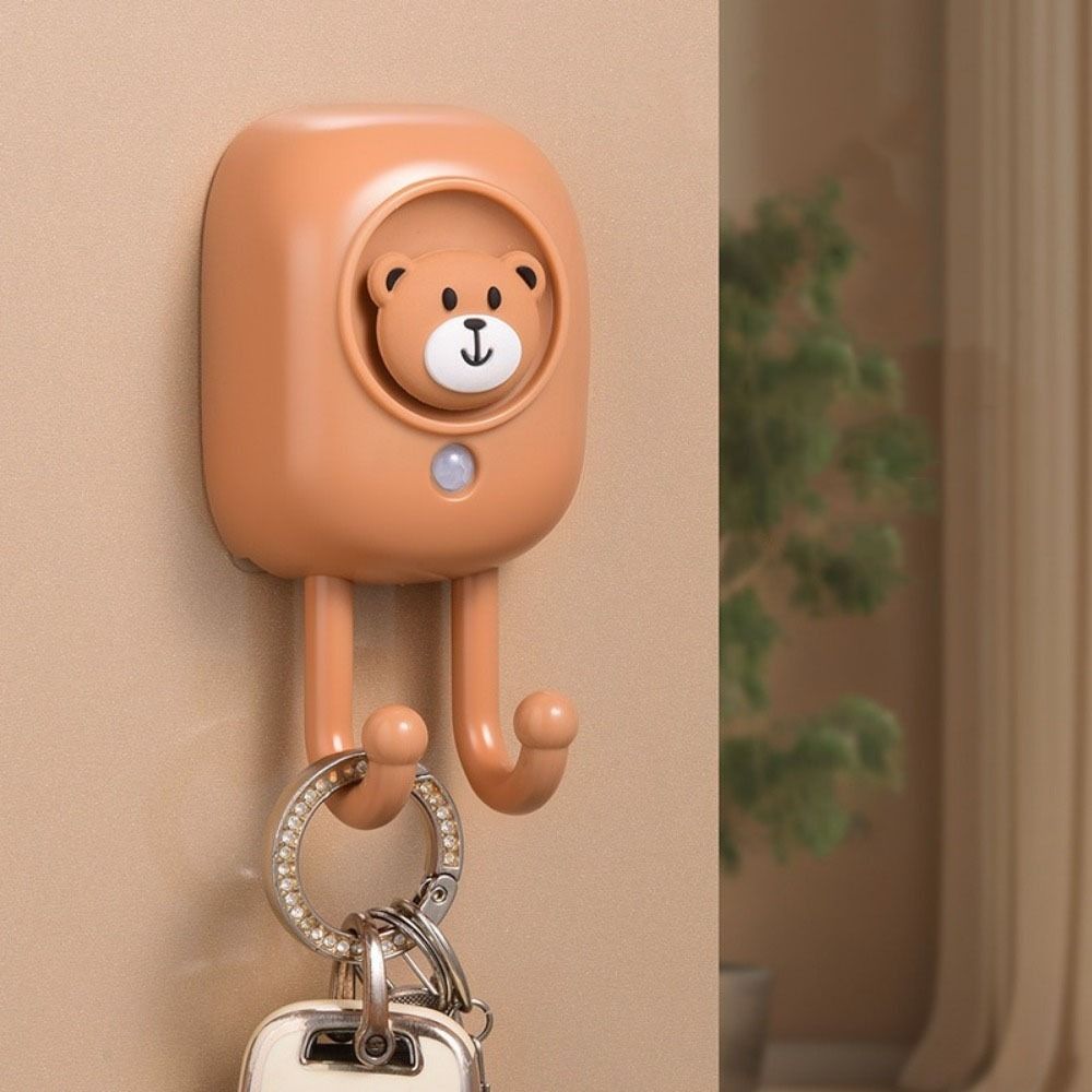 Automatic Intelligent Sensing Go Out Reminder Plastic Key Hook Smart Voice Reminder  Forget Keys