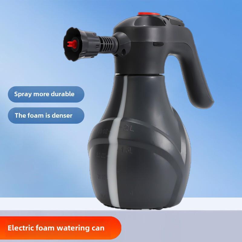 

«Беспроводной электрический распылитель пены для мойки автомобилей — высокого давления, веерообразный, идеально подходит для садоводства и полива» Electric spray pot 8969