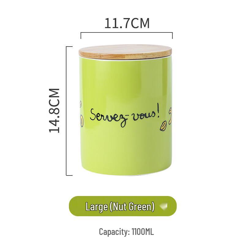 Lilang Ceramic Food Storage Jar with Lid