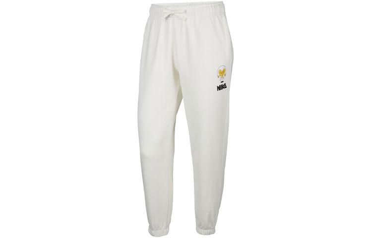 

Nike Knitted Sweatpants Women s White Moderate Cuffed Pants FN0255-133 M