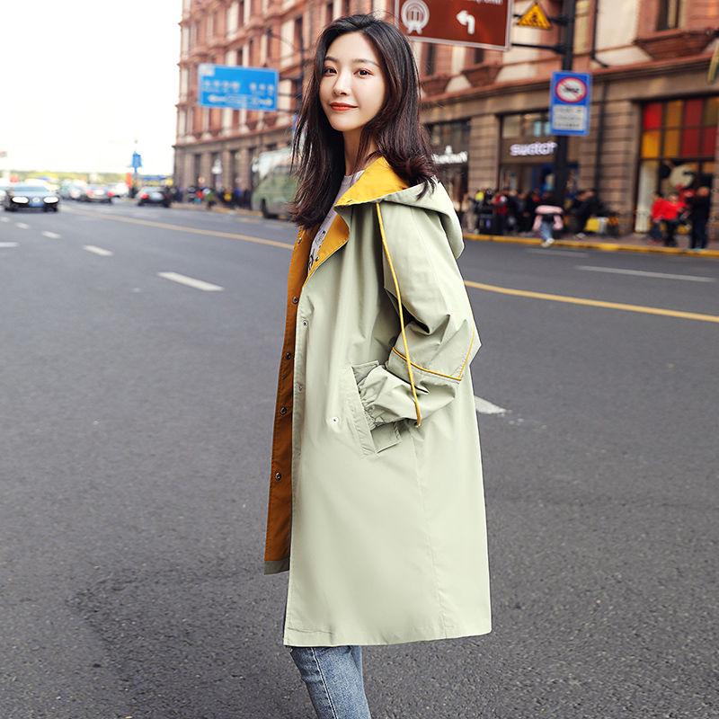 Frauen Kurze Jacke 2019 Mode Windjacke Mit Kapuze Tasche Kurze Oberbekleidung Weibliche Top Plus Größe S black