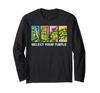 Teenage Mutant Ninja Turtles Select Your Turtle Video Game Long Sleeve T-Shirt
