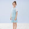 PawinPaw Girls' Cartoon Bear Casual Polo Set