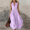 Mouweloze Maxi Jurk met Knopen voor Dames Zomerjurken voor Dames VK Dames Zomerjurken VK Dames Zomerjurken VK