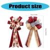 Beautiful Bowknot Ornament Stylish Tree Trimming Enhances Festival Home Decors for Tree Wreaths Holiday Party Decoration