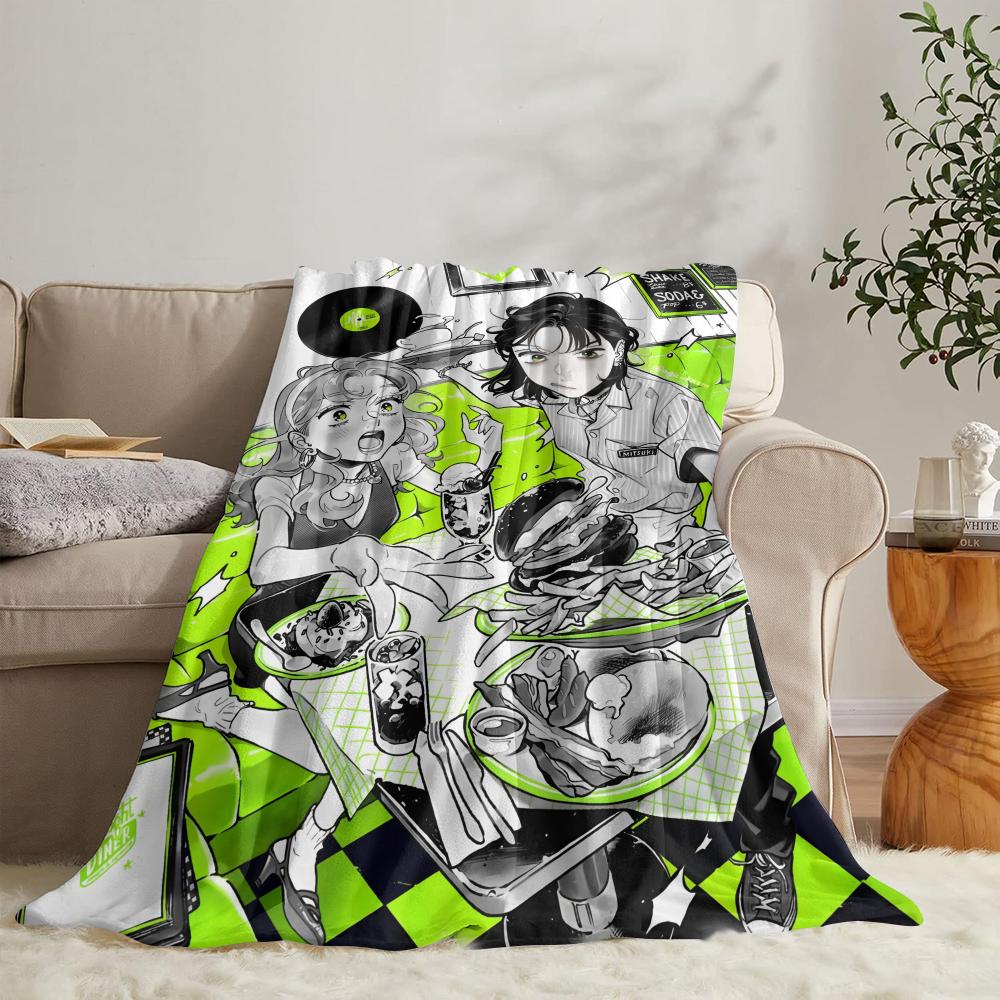 The Guy She Was Interested In Wasnt a Guy at All Throw Soft Flannel Throw Summer Blanket Lightweight for Sofa Bed Travel