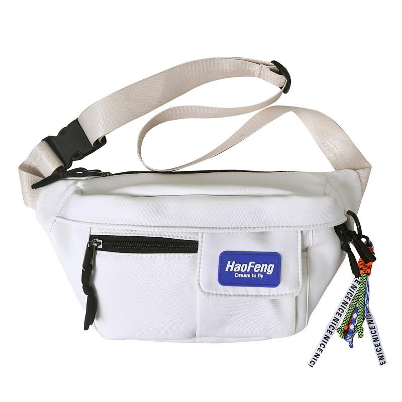 Crossbody Bag Men'S Trendy Brand Breast Bag Sports Cycling Backpack Tooling Bag Boys Students Outdoor Satchel Women'S Tide