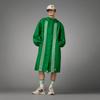 adidas Originály 70. léta Color Block Dlouhá bunda s kapucí Dámská bunda Zelená IK7856