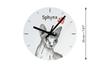 Sphynx – Wall clock with a cat, shelf clock with a print | Art-Dog