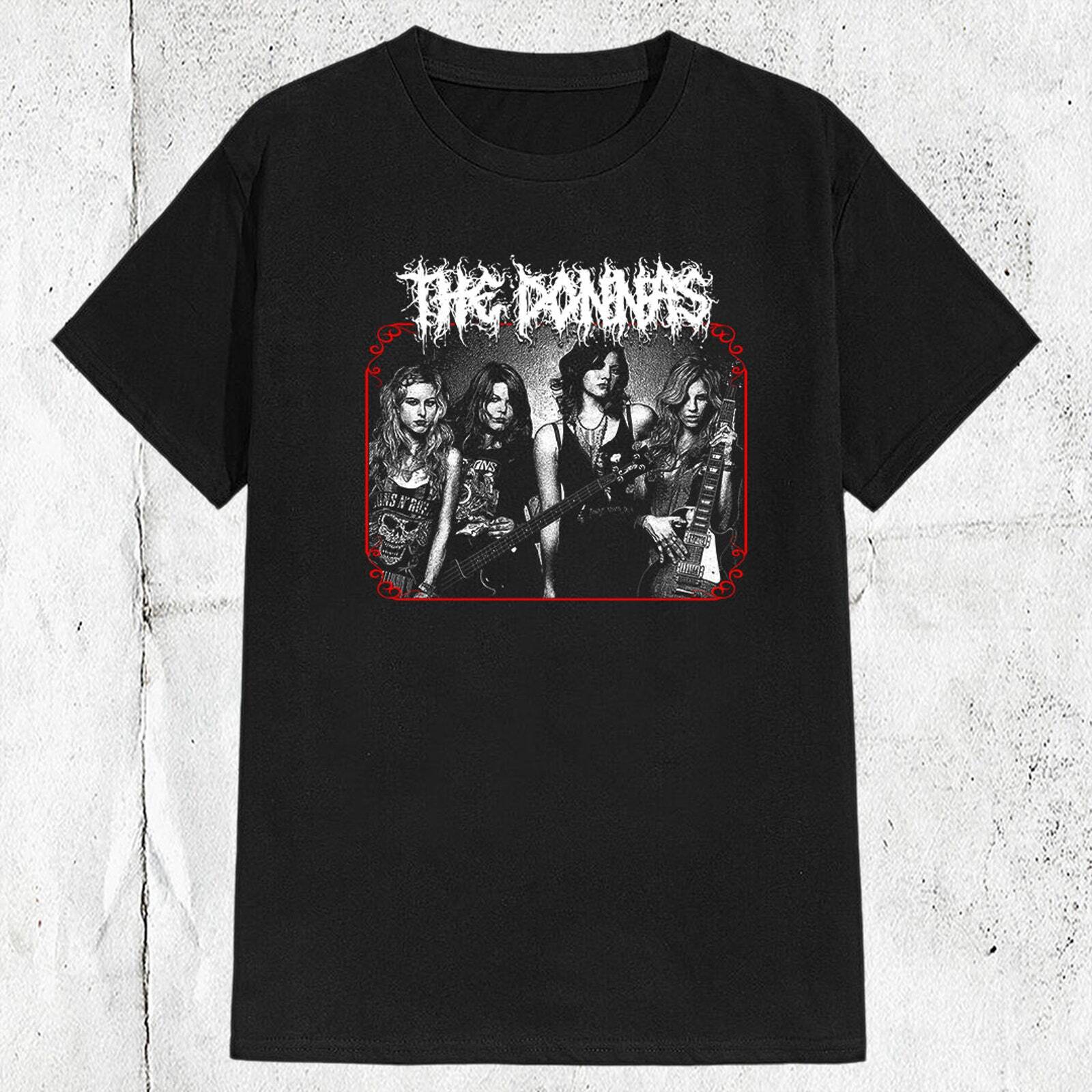 The Donnas Rock Band Metal Style T-shirt XL