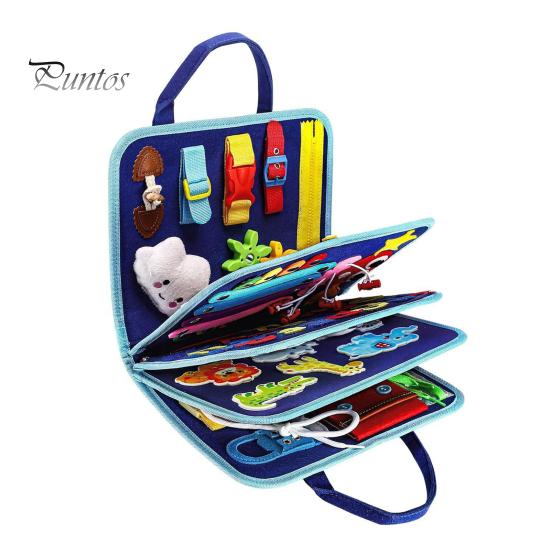 

Детская фетровая доска с буквами, буквами, формами, цветами, животными, мелкой моторикой, дошкольным обучением, книгами для мальчиков и девочек, портативными, для путешествий, обучающими синий