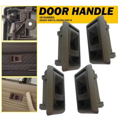 4X Interior Inner Brown Door Handle Left Right For 90-95 Toyota 4Runner Pickup N