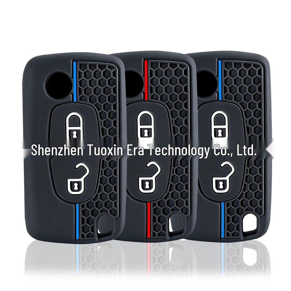 Silicone Key Cover for Peugeot and Citroen C4 Picasso