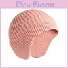 Simple Solid Color Men Casual Warm Knitted Hat With Ear Protection For Winter