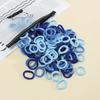50Pcs Women S Seamless Thumb Ring Hair Ties Bagged Ponytail Holders With Compact Elastic Bands For Diy Simple Fashion Hair Cord