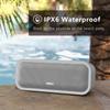 DOSS SoundBox Bluetooth Deep Compact Bluetooth Speaker Hours of Wireless Stereo Lighting IPX6 TF Card Suitable for Bathrooms and Pro+ Speaker, 24W,