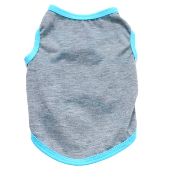 Pet Vest Anti-Hair Removal Mosquito Prevention Breathable Fabric Dog Vest Color-Blocking Design Pet Clothing