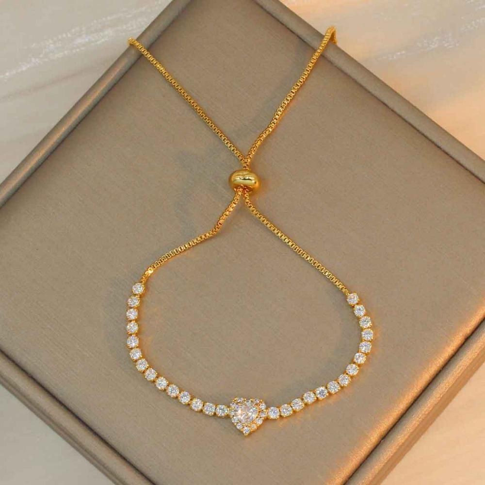 Necklace Women Do Not Fade Summer Small Cute Temperament Titanium Steel Necklace Versatile High-end Jewelry Simple Collarbone Chain