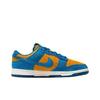 Nike Women's Dunk Low Panda Blue and Gold Shaggy Suede IH7648-700