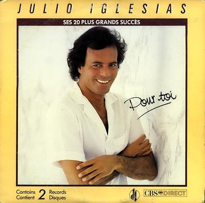 Δίσκος LP JULIO IGLESIAS - Pour Toi - Τα 20 Μεγαλύτερα Επιτυχίες του CDM2040 CBS Direct 1982 Καναδάς Λατινική Μεταχειρισμένος