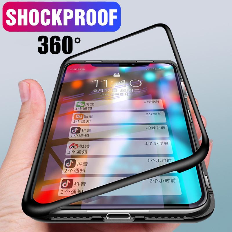 

360 Полная защита ПК - Закаленный стеклянный телефон Чехол для iPhone Xiaomi Huawei Samsung VIVO OPPO Redmi