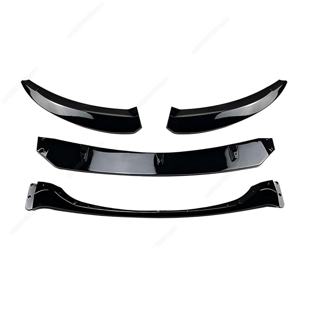 

Car Front Bumper Splitter Lip For BMW 1 Series E82 E88 M-Sport Coupe/Cabrio 2007-2014 4Pcs Canard Spoiler Diffuser ABS Body Kits