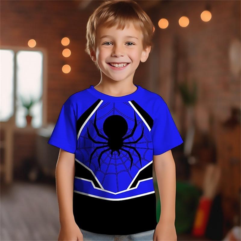 2025  Kids Boys Girls Casual T-Shirts 3d Printed Cartoon Funny T Shirt Children Birthday Gift Tshirts Baby Clothes Summer