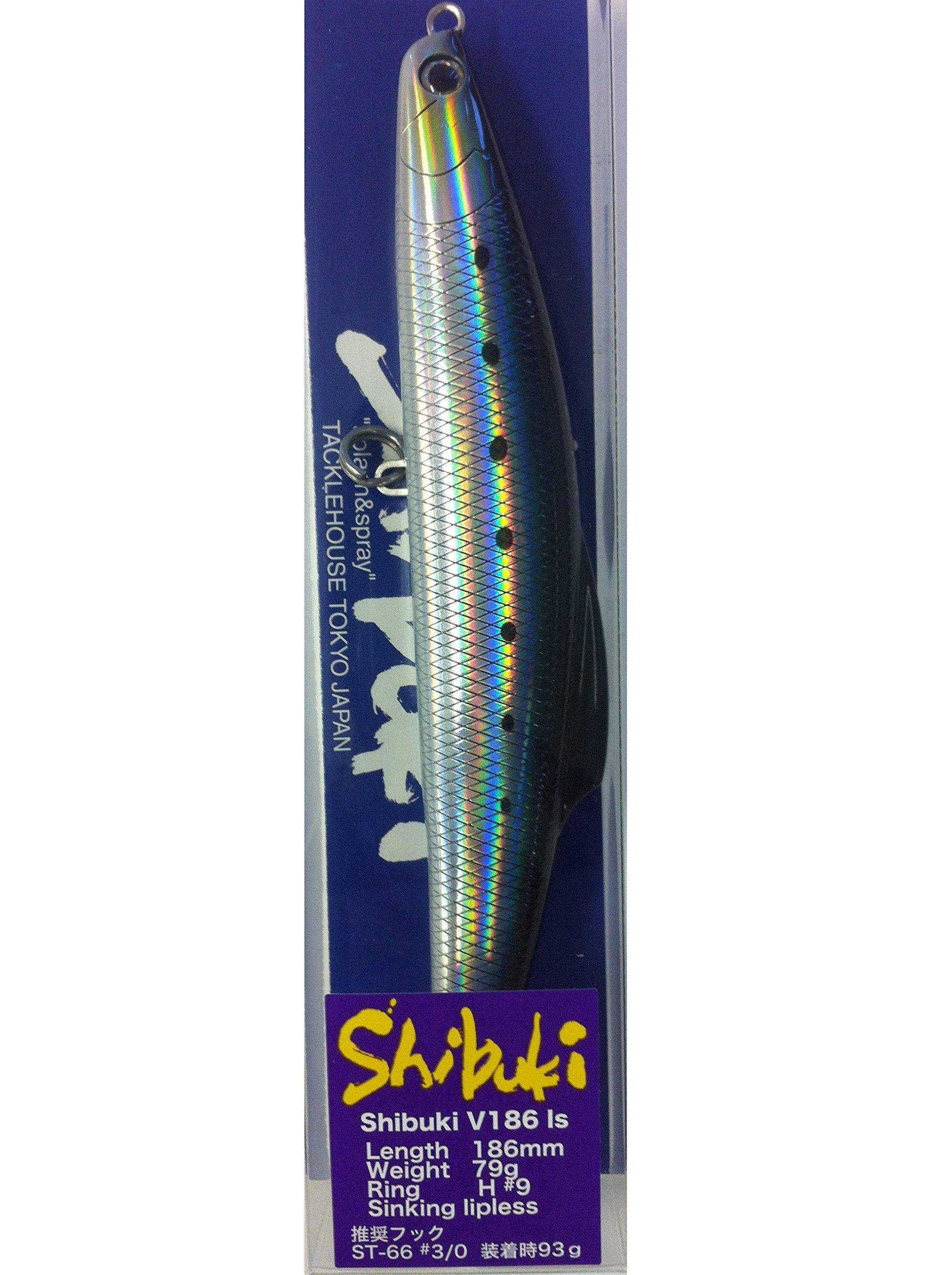 

TackleHouse Minnow Shibuki LS Lipless 186mm 79g Sardine HG V186ls Lure #02