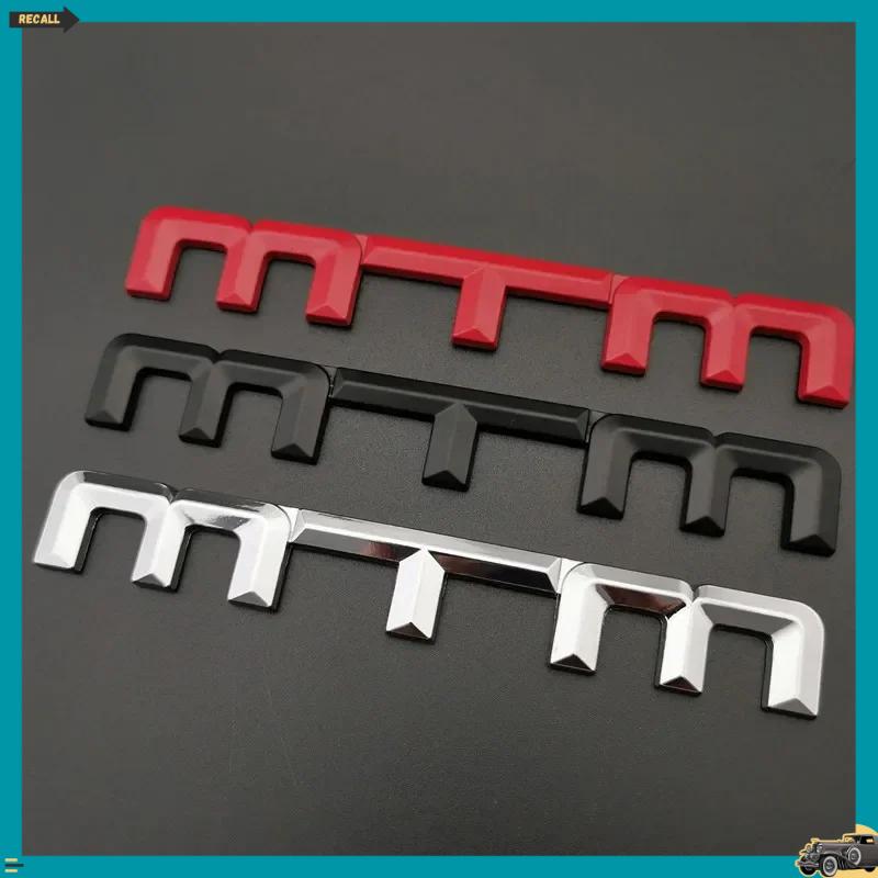Metal Car Body Rear Trunk Tail Badge Decal Sticker MTM Badge For VW R32 Bora Golf CC Scirocco Sharan Touran Lavida AccessoriesNB9