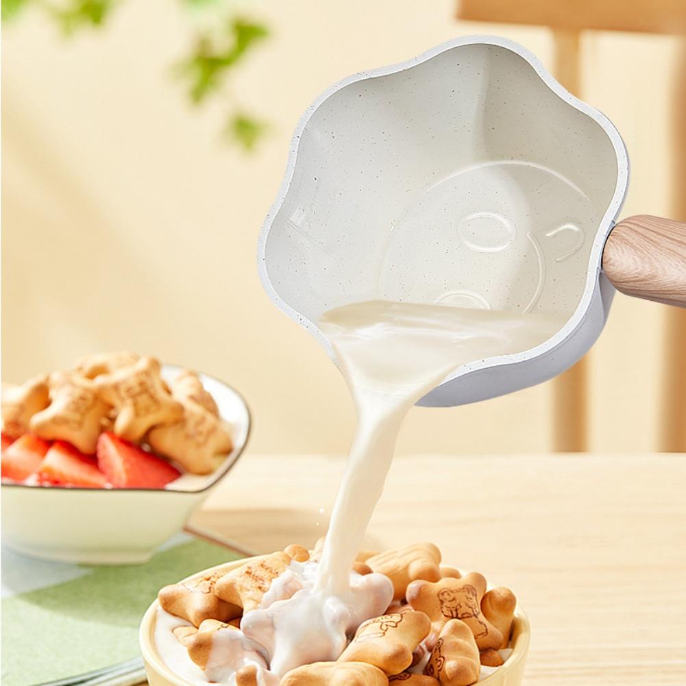 Pro elektrický sporák Indukční pánev Mini rendlík Vaření na sporáku Jako na obrázku Nepřilnavý hrnec na vaření Maifanitový materiál