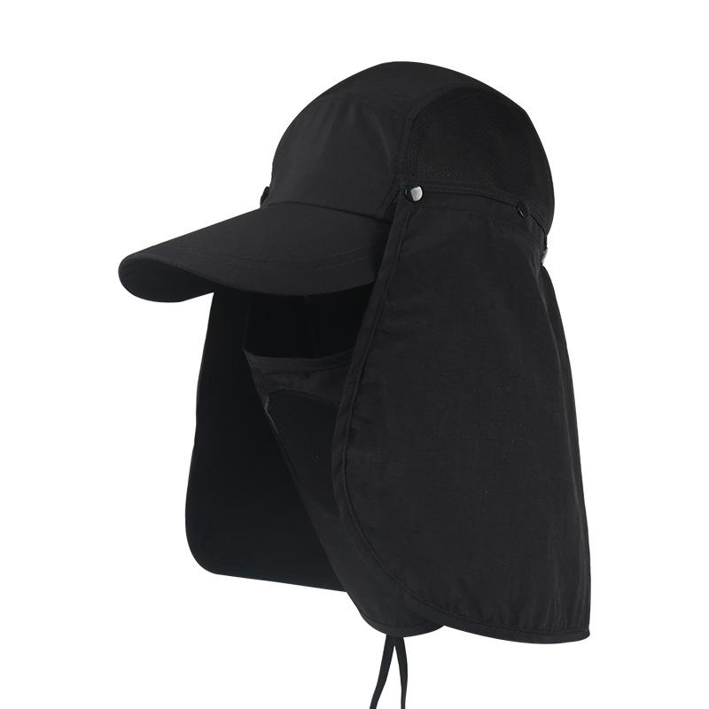 Outdoor 360 sun protection hat fishing cap cap Guangzhou hat protective baseball cap