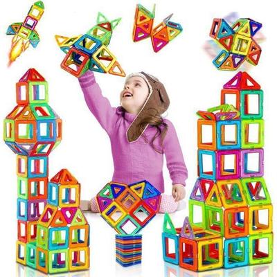 Klocki konstrukcyjne - GIGICIAL - 40 elementów - Klocki magnetyczne - 3-6 lat - Mieszane