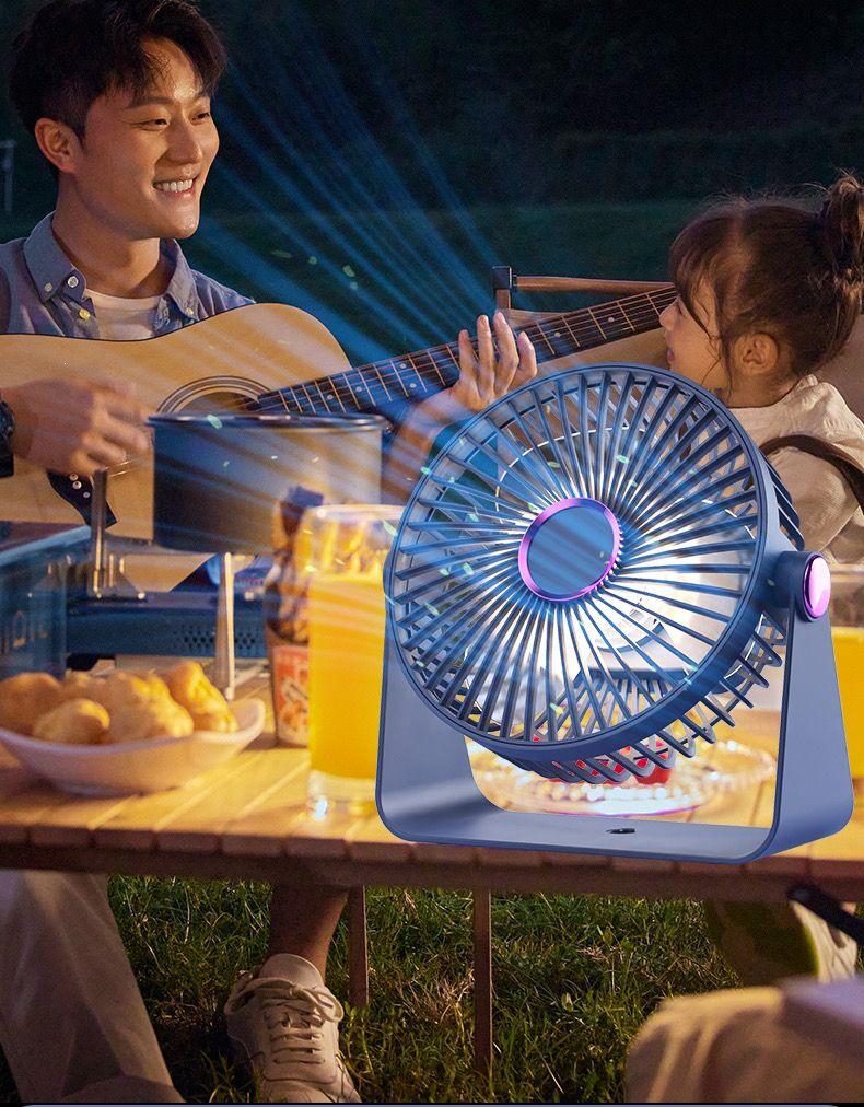 Silent USB Desktop Fan for Dorms and Offices