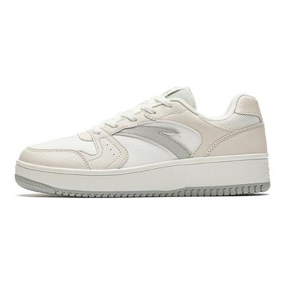 Little Inspiration Non-Slip Wear-Resistant Lightweight Low-Top Skate Shoes Women Sneaker White Gray 922518068F-10