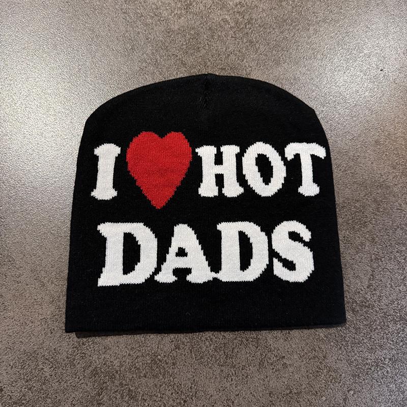 New Knitted Hat For Men With Embroidered Letter Design For Autumn Winter Warmth